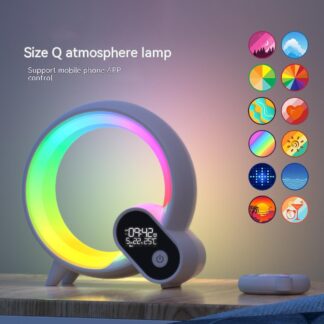 Q Light Sunrise Digital Display Alarm Clock